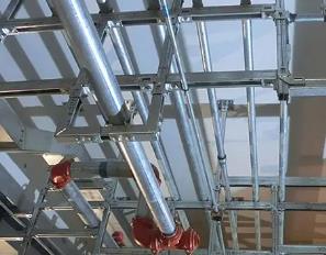 双峰成品支架分享抗震支吊架的施工管理要点
